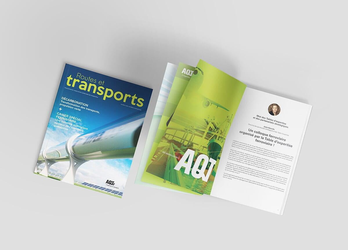 Routes et transports Magazine AQTr